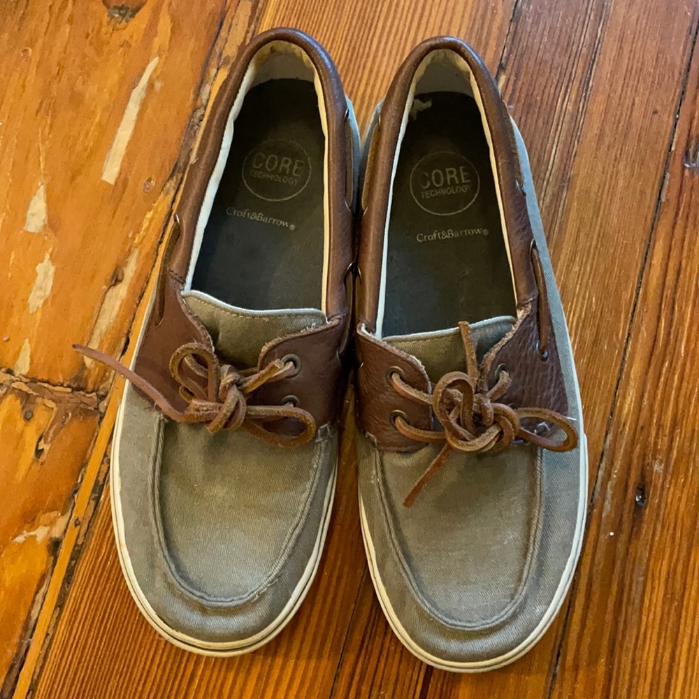 Men’s Croft & Barrow boat shoes size 9.5